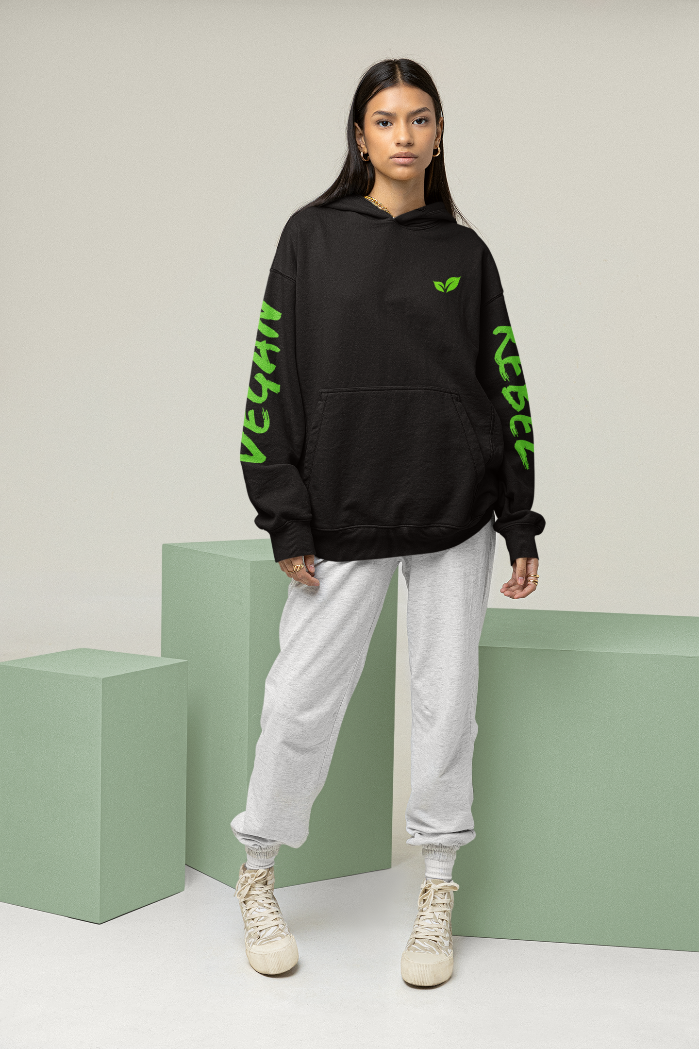 Sleeve Hoodie Women/Unisex
