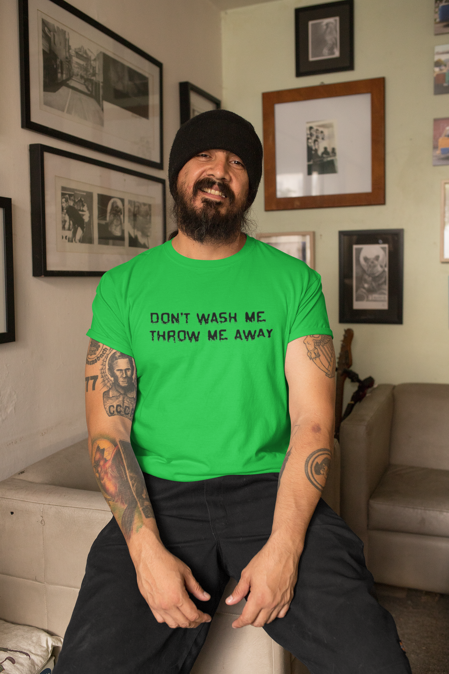 Don't Wash Me Tee Men/Unisex