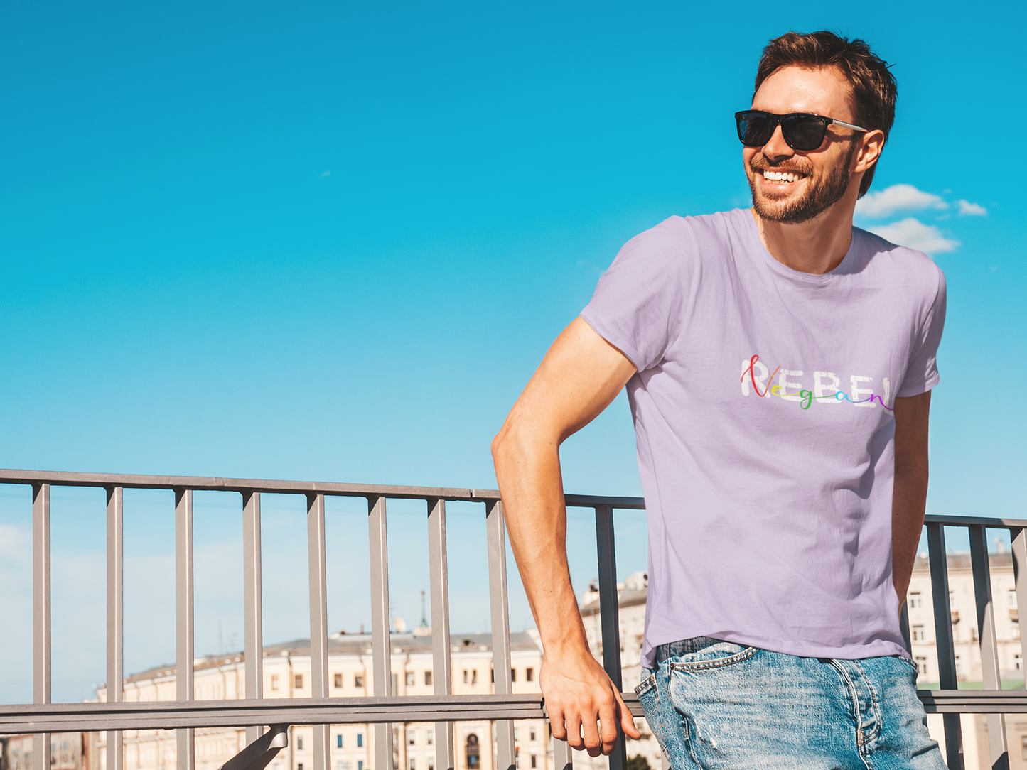 Rainbow Tee Men/Unisex