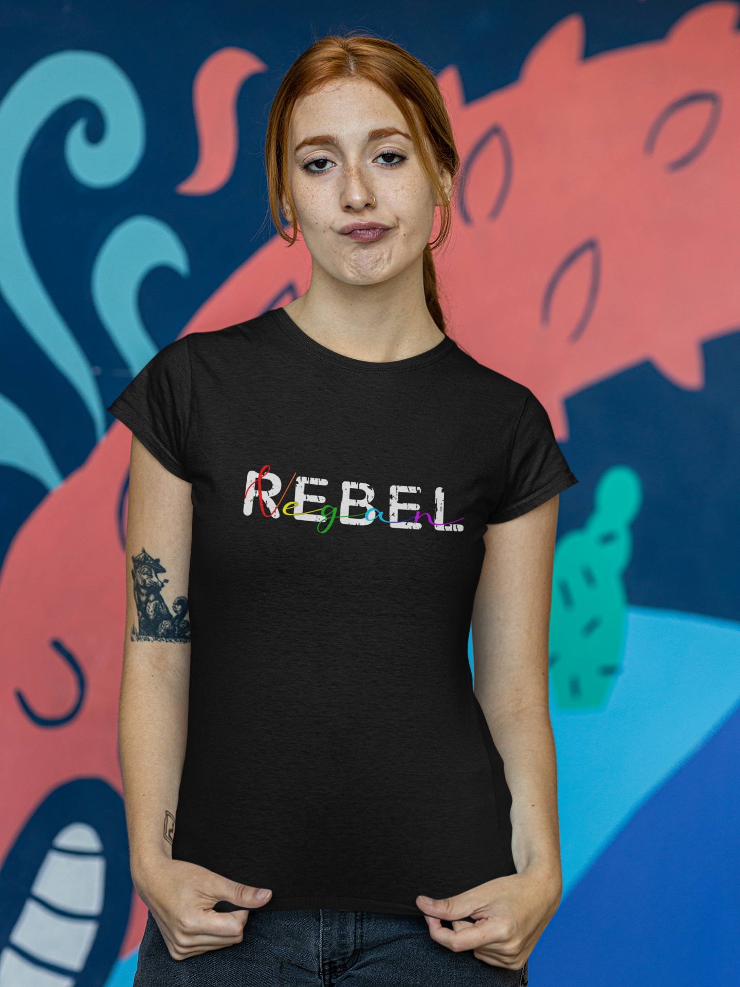 Rainbow Tee Women