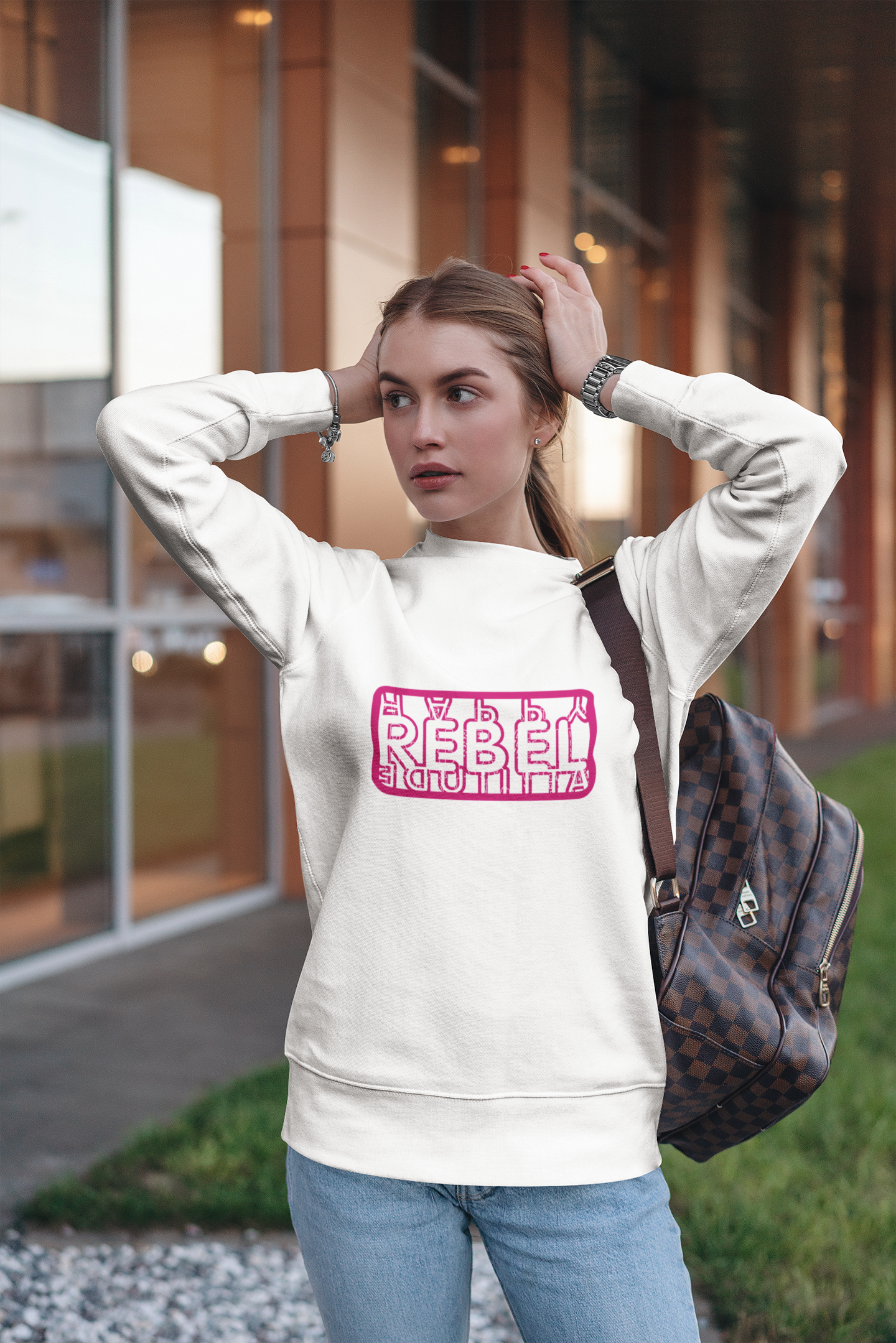 Happy Rebel Attitude Sweater Women/Unisex