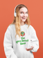 Broccoli Sweater Women/Unisex Baggy