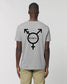 Equal Tee Men/Unisex Black Rond
