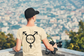 Equal Tee Men/Unisex Black Rond